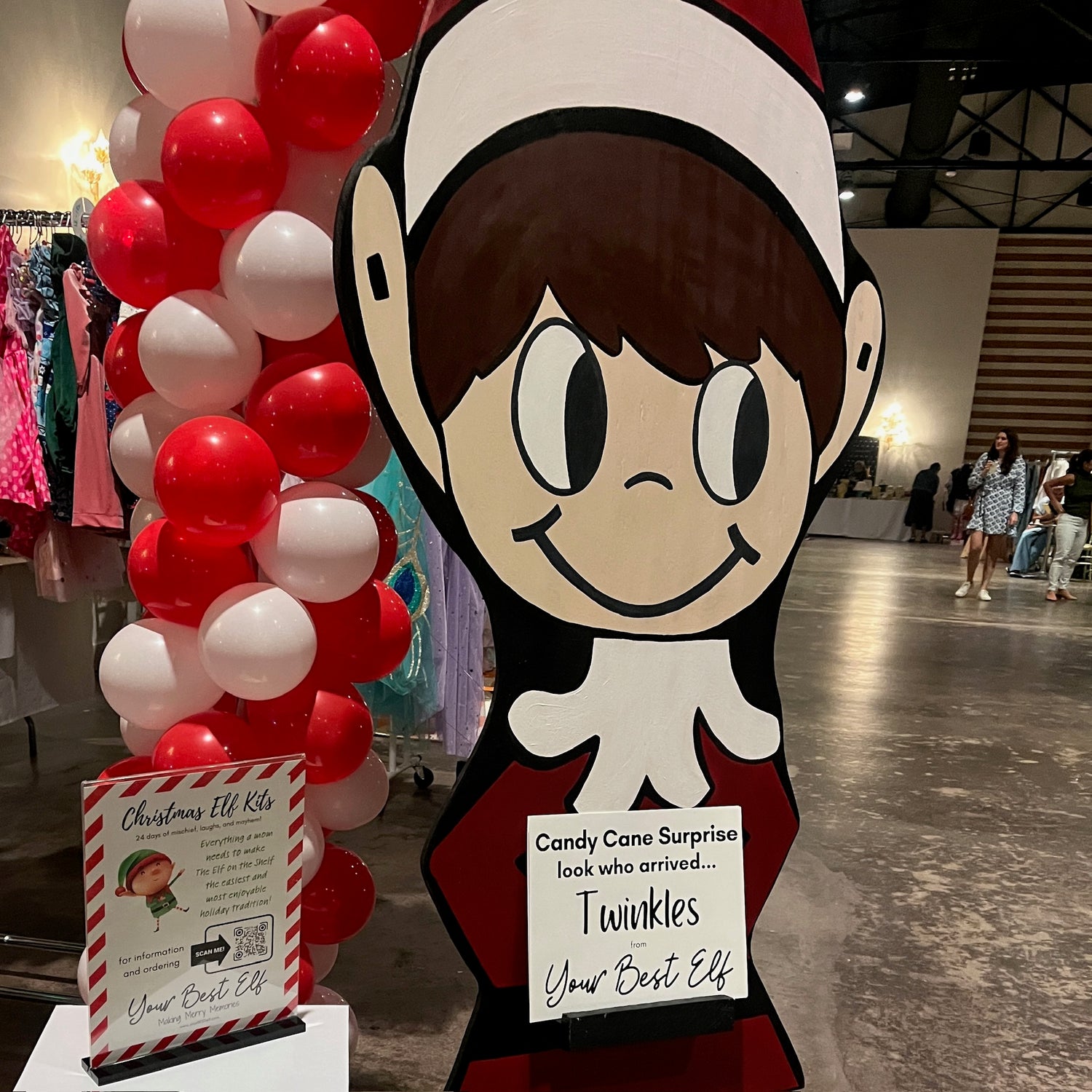 We're Back at the Houston Tidbits Twinkle Market: Elf Kits, Merriment, and Memories Await!