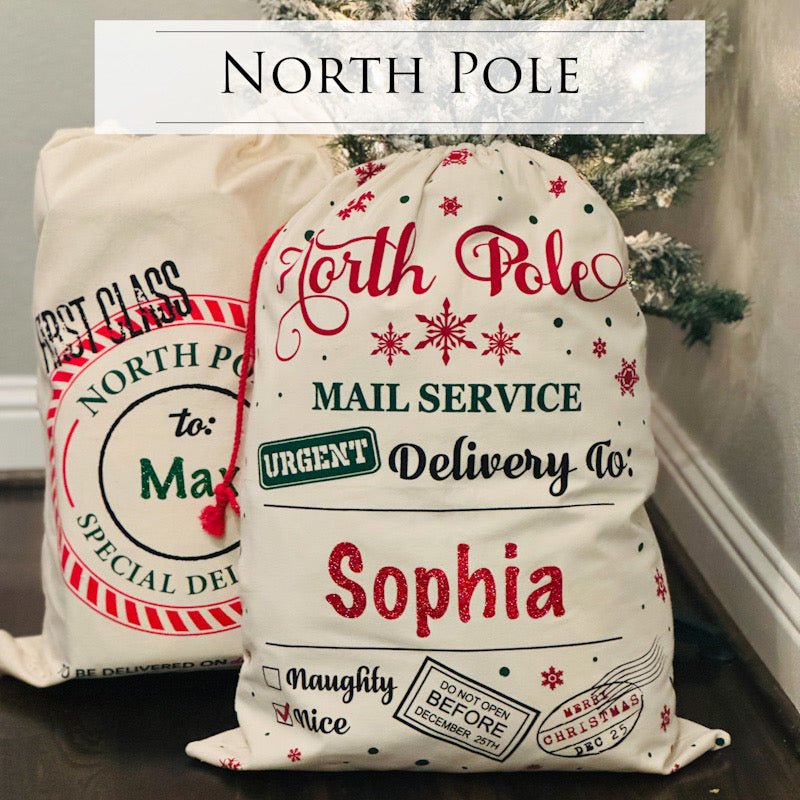 Deluxe Santa Sacks - Your Best Elf