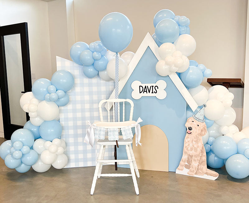 Snips, Snails & Puppy Dog Tails: The Sweetest Blue Grandmillennial First Birthday