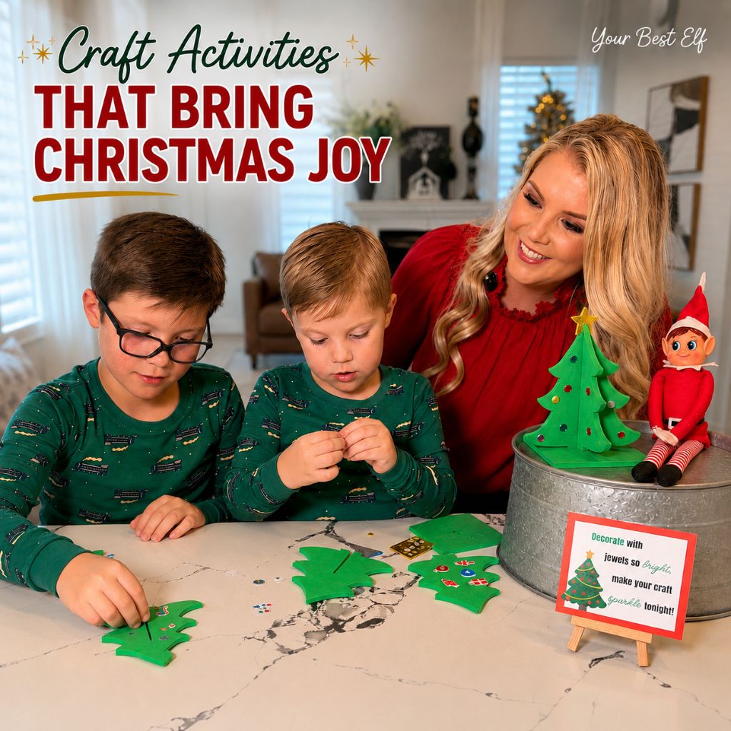 elf on the shelf kit, Elf Kit 2026, 24 Day Elf Kits so it doesn’t just sit on the shelf. This Elf Kit is full of magic, mischief, and ideas for your elf adventures this Christmas season. It includes a host of crafty ideas and games for all ages so they can image that arrival!  Check out our shop for a fun elfin adventures while waiting around for Santa in December!
