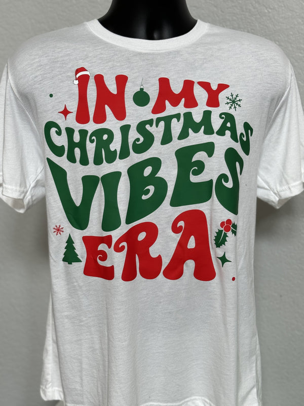 Christmas Vibes Era | Christmas Holiday T-Shirt