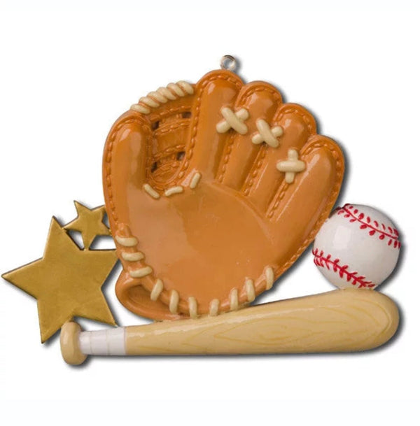 Baseball Ornament | Personalizeable - Your Best Elf