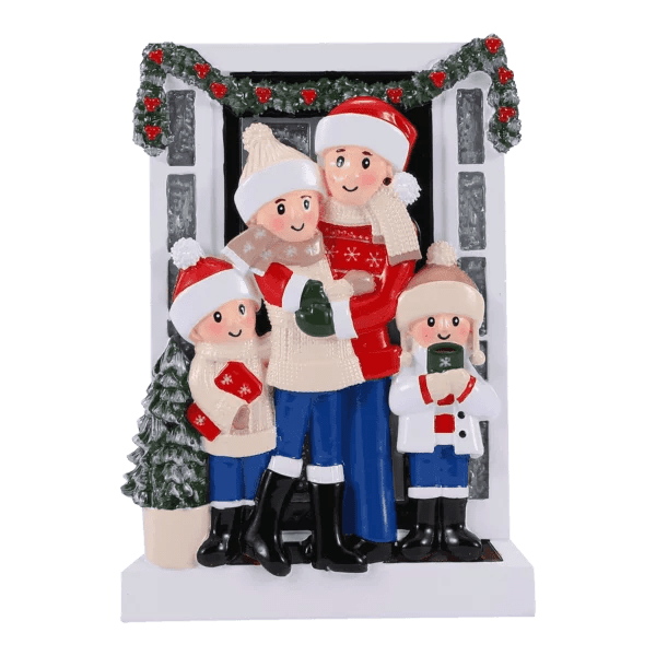 Family House Ornament - Your Best Elf