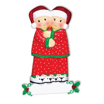 Family Pajamas Ornament - Your Best Elf