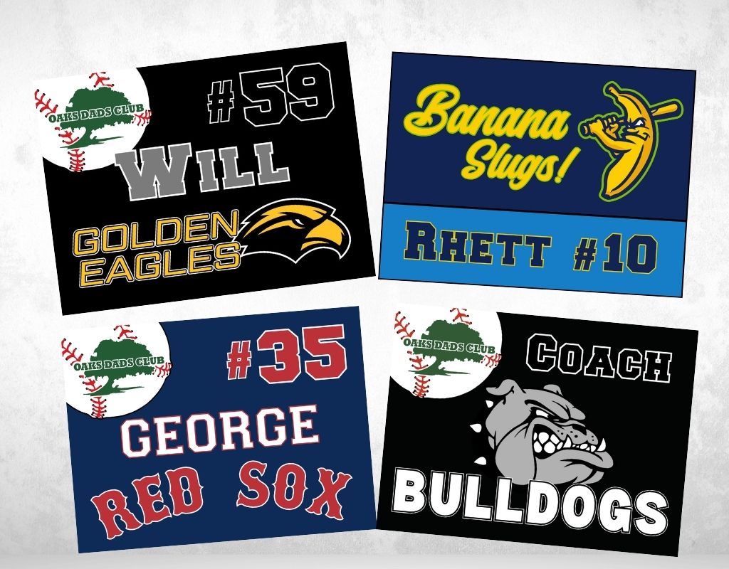 Sports Yard Signs for ODC | Oaks Dad's Club