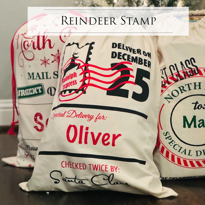 Deluxe Santa Sacks - Your Best Elf