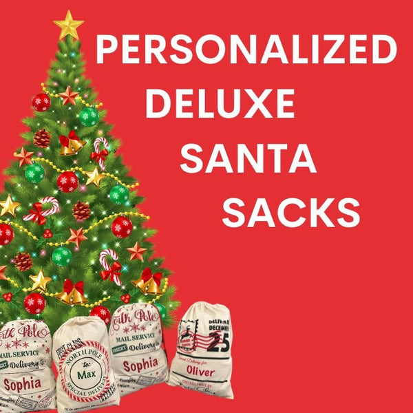 Deluxe Santa Sacks - Your Best Elf
